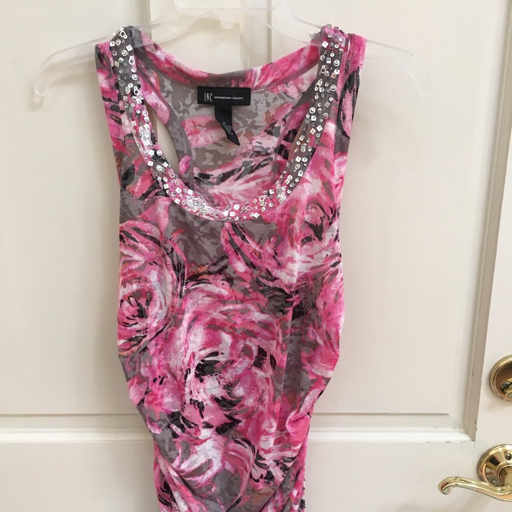 INC top with beading detail.